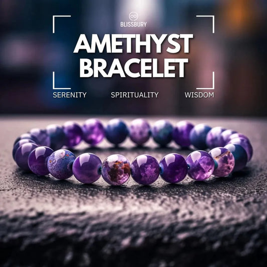 Amethyst Armband - Gelassenheit, Spiritualität, Weisheit