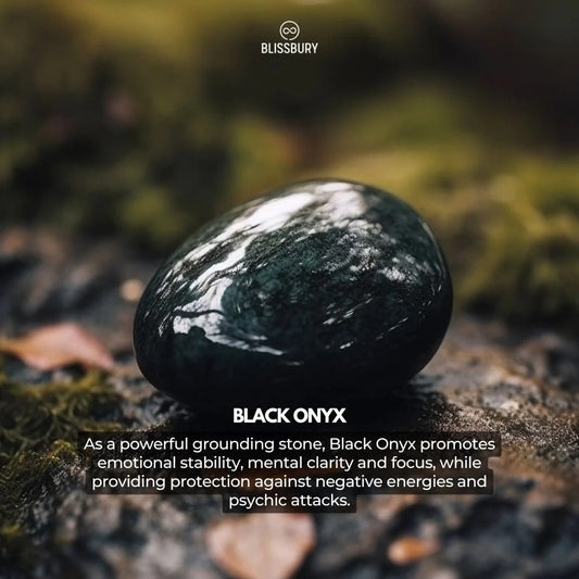 Black Onyx Bracelet - Strength, Protection, Elegance