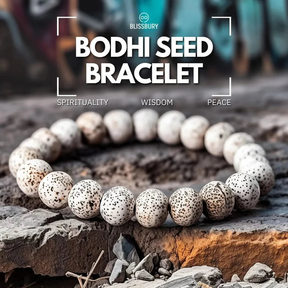 Bodhi Seed Bracelet - Spiritulaity, Wisdom, Peace