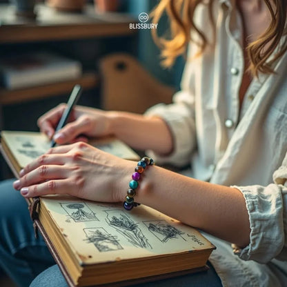 Nebula Multicolor Tiger's Eye Bracelet - Wonder, Intuition, Focus