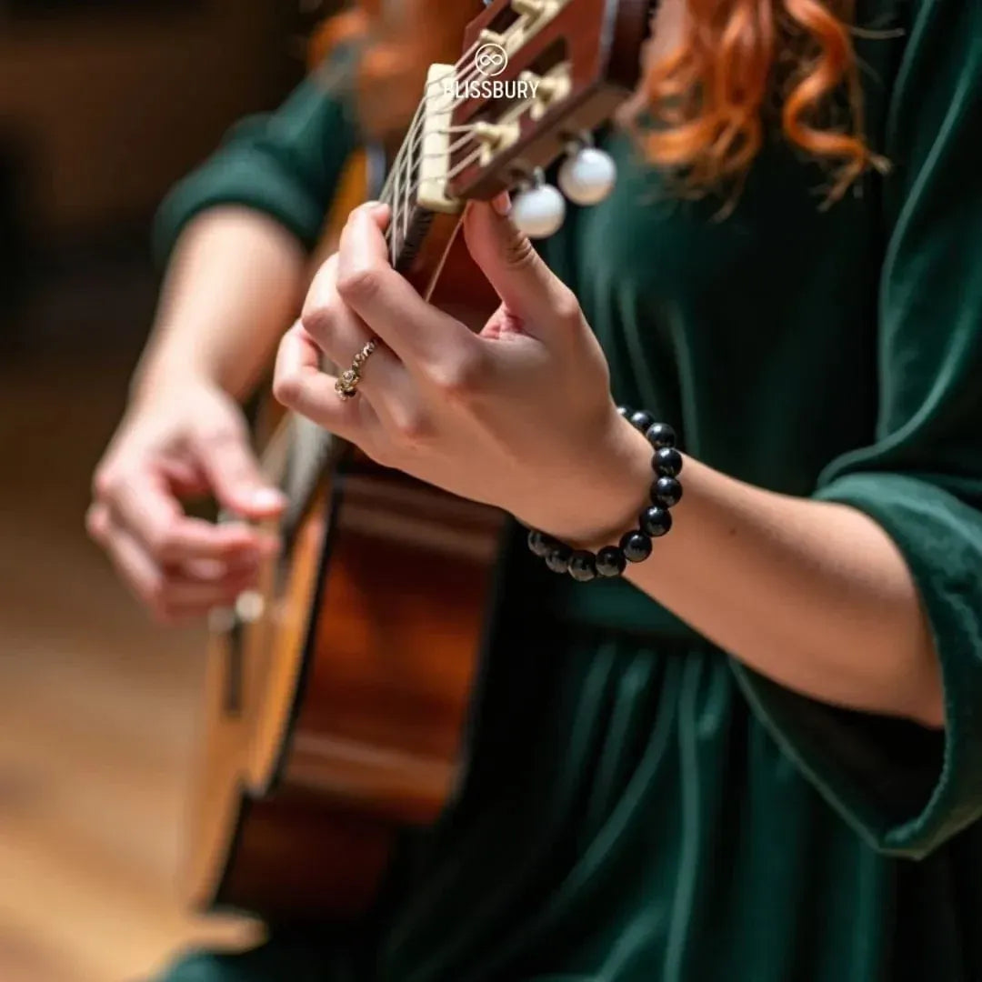 Black Onyx Bracelet - Strength, Protection, Elegance