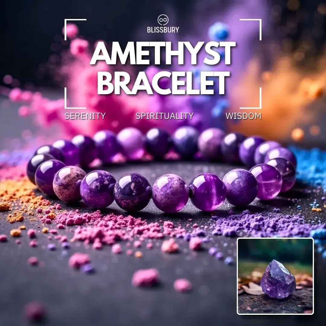 Amethyst Bracelet - Serenity, Spirituality, Wisdom