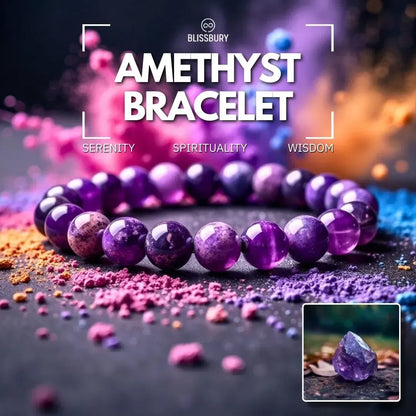 Amethyst Bracelet - Serenity, Spirituality, Wisdom