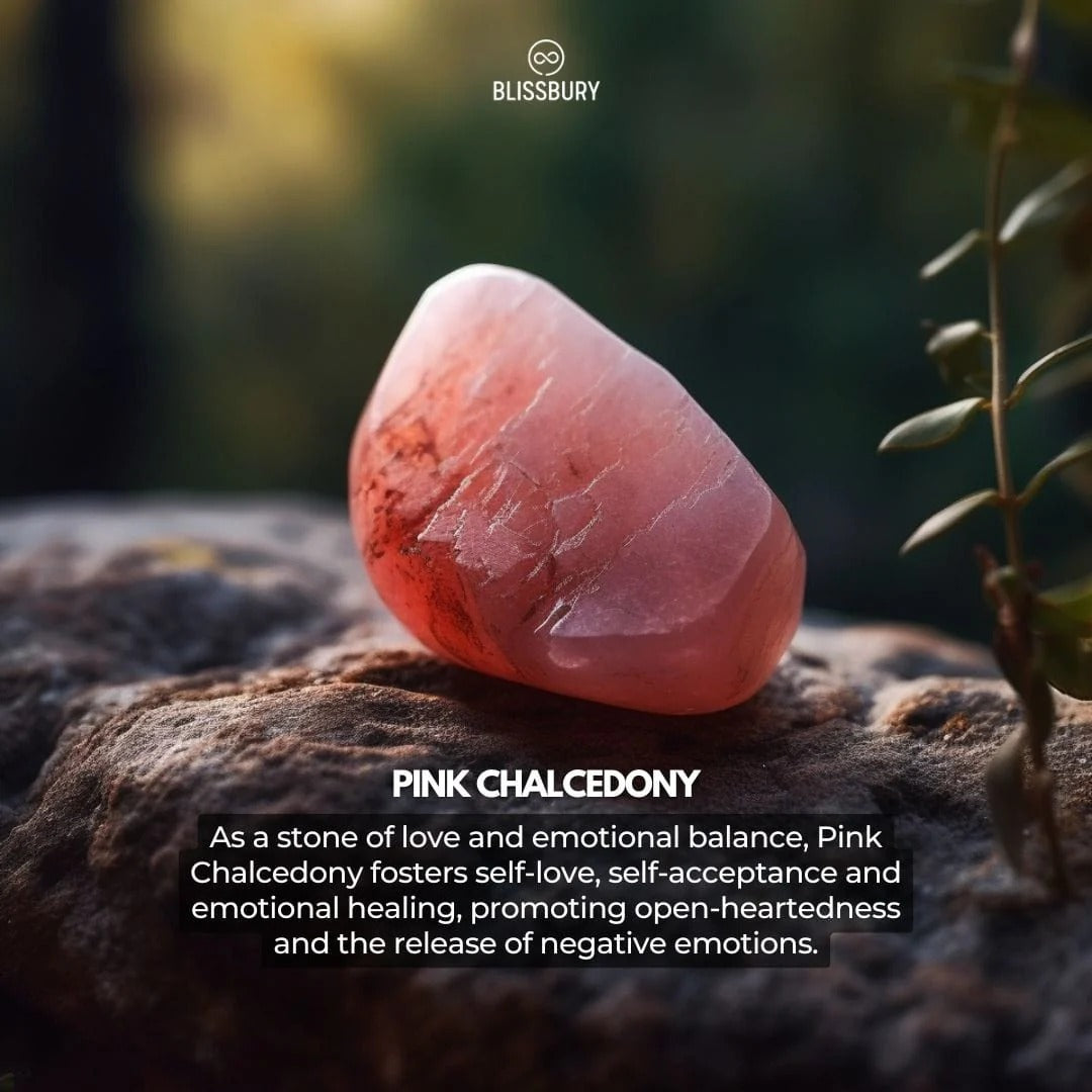 Pink Chalcedony Bracelet - Love, Compassion, Empathy