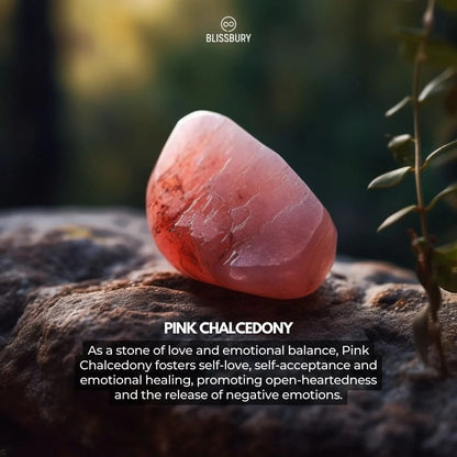 Pink Chalcedony Bracelet - Love, Compassion, Empathy