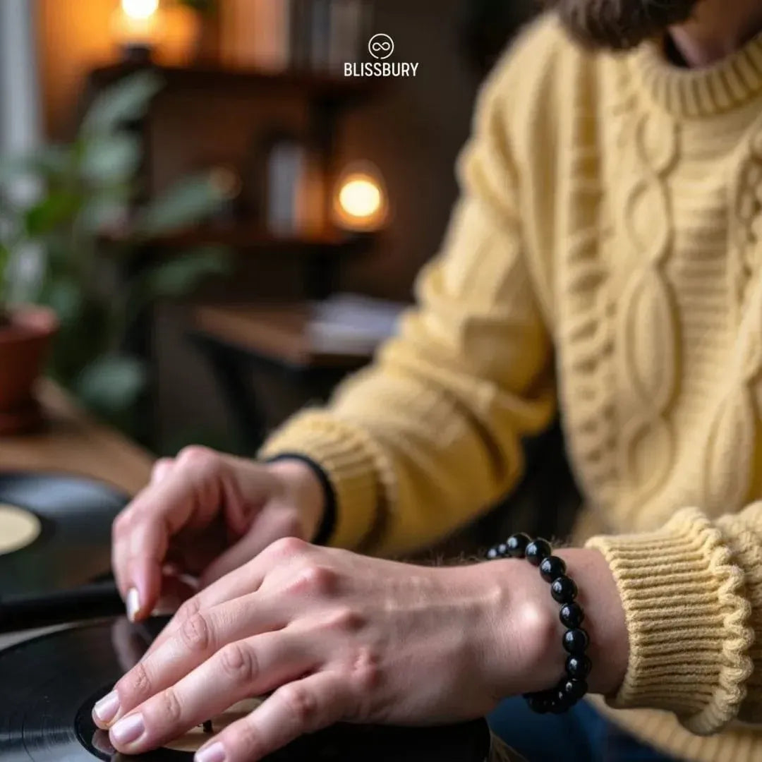 Black Onyx Bracelet - Strength, Protection, Elegance